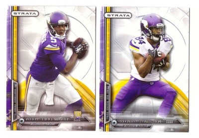 2014 Topps Strata Football - MINNESOTA VIKINGS
