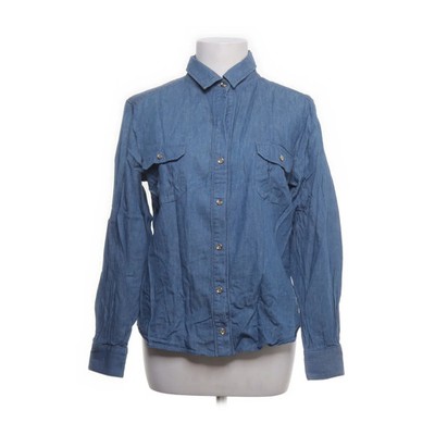 Veronica Virta, Jeanshemd, Größe: 40, Blau, Baumwolle, Einfarbig, Denim #ynI