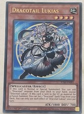 YUGIOH JUSH-EN001 Dracotail Lukias Ultra Rare 1st Edition