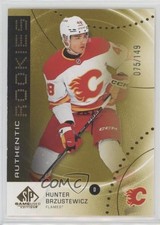 2025 Upper Deck SP Game Used Authentic Rookies Gold /149 Hunter Brzustewicz 0o5t