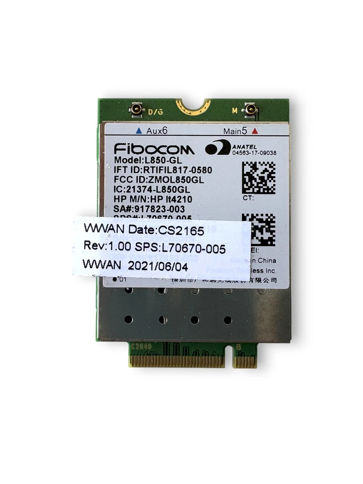 LTE 4G Modem Fibocom 850GL für HP Elitebook 845/840 G7/8