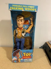 RARE 1995 Toy Story Woody Pull-string Doll 16” NIB Does NOT Talk Vintage