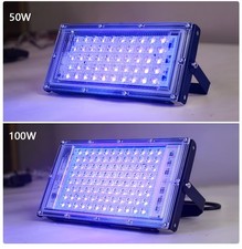 150W UV Black Light DJ Club Bar LED Floodlight Stage Blacklight Party Christmas