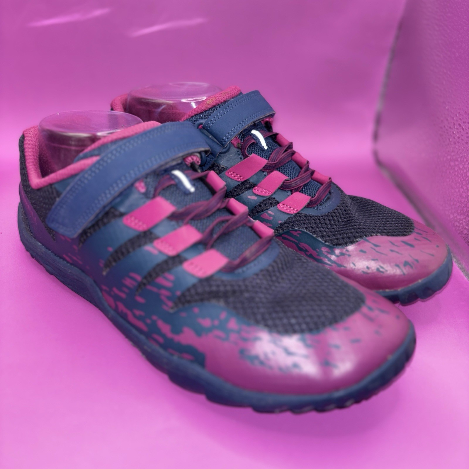 Merrell Trail Glove 5 Viola Navy Sneakers basse comode da donna taglia 7 (0316)