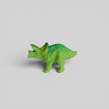 Vintage Safari LTD Triceratops 2  Long X 1  Tall Toy Dinosaur SHIPS FREE