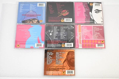 Grand Theft Auto Vice City Official Soundtrack 7-CD Box Set 2002 Epic EXK-87009 - 画像3/11