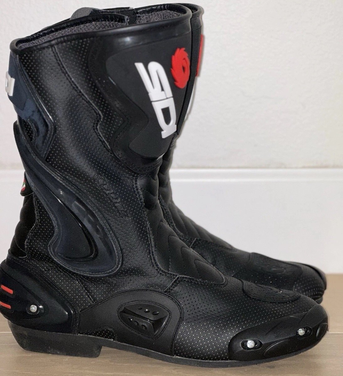 SIDI STIVALI Cobra Air Motorcycle Boots Size US 14, EU49 Made In