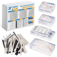 6390pcs 0603 SMD Electronic Component Kit 1% 5% Resistor Capacitor Diode Tran...