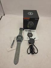 Bushnell Golf Neo iON 2 GPS Rangefinder Watch 368851 Silver Green TESTED WORKS
