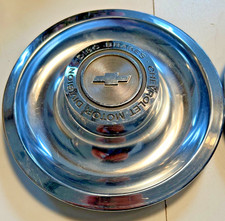 1967 Chevrolet Motor Corvette Rally Wheel Disc Brakes Flat Center Hub Cap