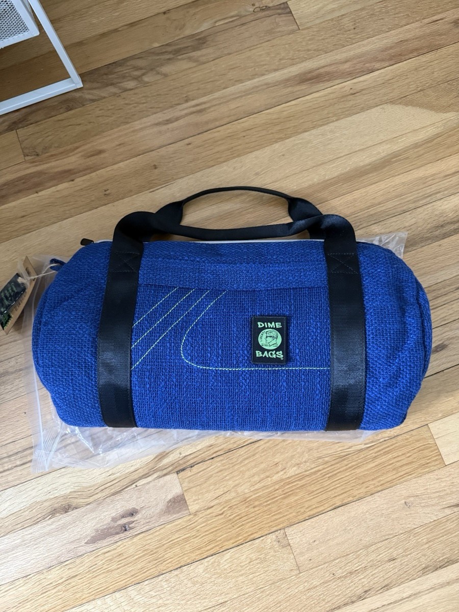 17” Dime Bag Blue Hemp Duffle | eBay