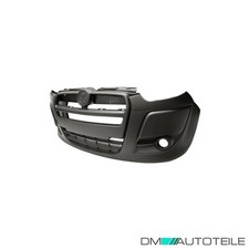 Stoßstange vorne schwarz rauh passt für Fiat Doblo (263) ab 2009-2015 mit Nebel