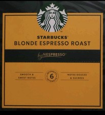 Starbucks Blonde Espresso Roast by Nespresso - Bulk 25 Capsules - Limited Editio