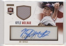 2014 Panini USA Baseball Box Set Signature Jerseys 95/99 Kyle Molnar Auto 11b4