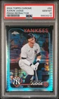 Aaron Judge 2024 Topps Chrome #50 Prism Refractor PSA 10 New York Yankees