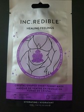 Inc.Redible Healing Feelings Crystal-Shaped Sheet Tummy Mask, Pack of 1