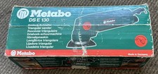 Metabo DS E 130 Triangle Variable Speed Sander Orbital Detail  Works Great!!