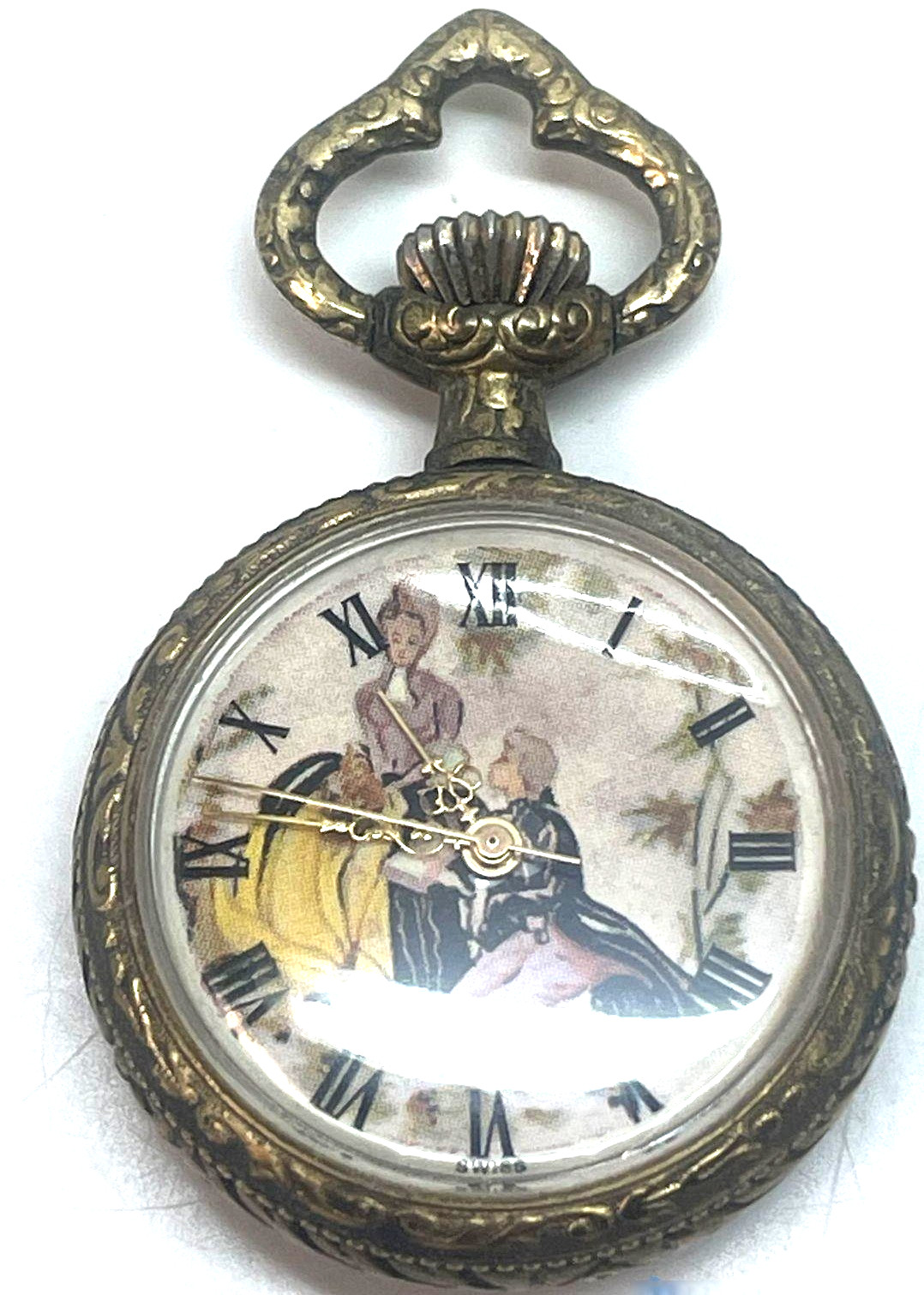 *RARE* Elgin Mini Automatic Pocketwatch with Vict… - image 7