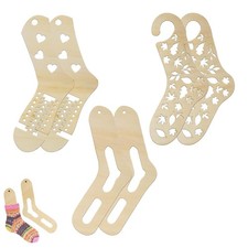 Sock Blockers for Knitting Wooden Sock Ruler and Blockers Set 6pcs accepted
