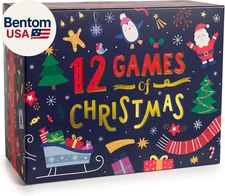 12 Games of Christmas - 12 Hilarious Holiday Activities [Family Party Games Pack