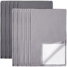 10 Pcs Silver Jewelry Polishing Cloths 6 x 8 ...