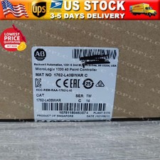 Allen-Bradley MicroLogix 1200 40 Point Controller 1762-L40BWAR US Free Tax