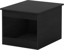 Furinno Peli Top Opening Litter Box Enclosure, Opening, Americano