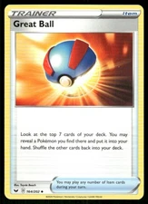 2020 Sword & Shield Great Ball Uncommon #164