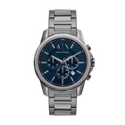 Mens Wristwatch ARMANI EXCHANGE BANKS AX1731 Chrono Stainless Steel ...