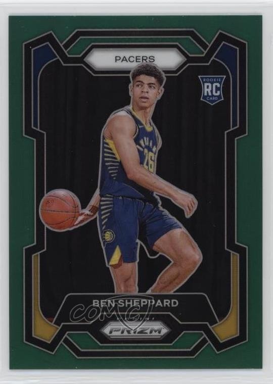 2023-24 Panini Prizm Green Prizm Ben Sheppard #172 wq8