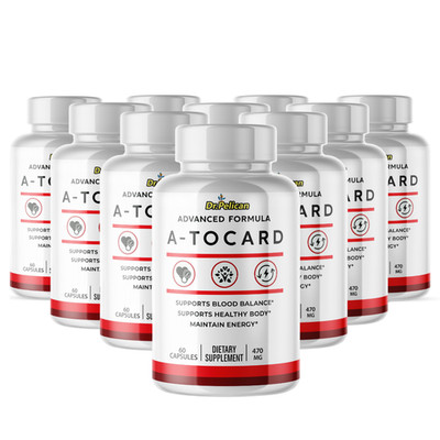A-TO Card - Blood Support- 10 Bottles- 600 Capsules