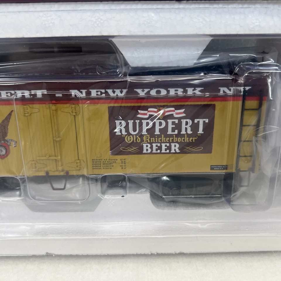 MTH Premier 20-94451 Knickerbocker 36’ Woodsided Beer Reefer O NEW NJHR Club Car - Image 4 of 4
