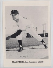 1964 Jay Publishing San Francisco Giants Billy Pierce 0q3