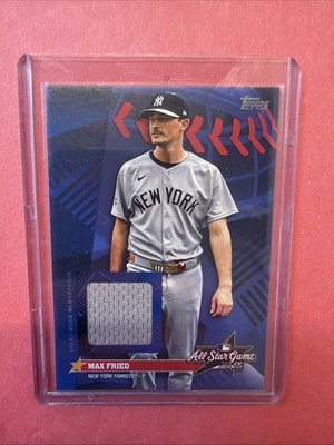 2025 Topps Update Series - All-Star Stitches Max Fried #AS-MF (MEM)