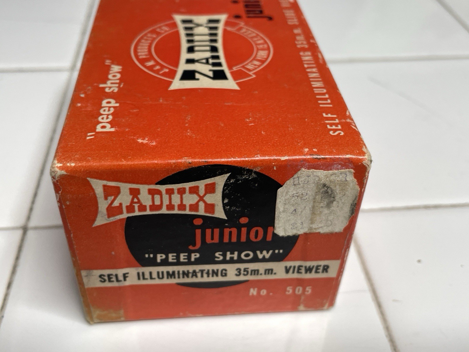 Vintage Zadiix Jr. Peep Show 35mm Slide Viewer