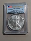 2012-S American Silver Eagle PCGS MS 70 San Francisco First Strike