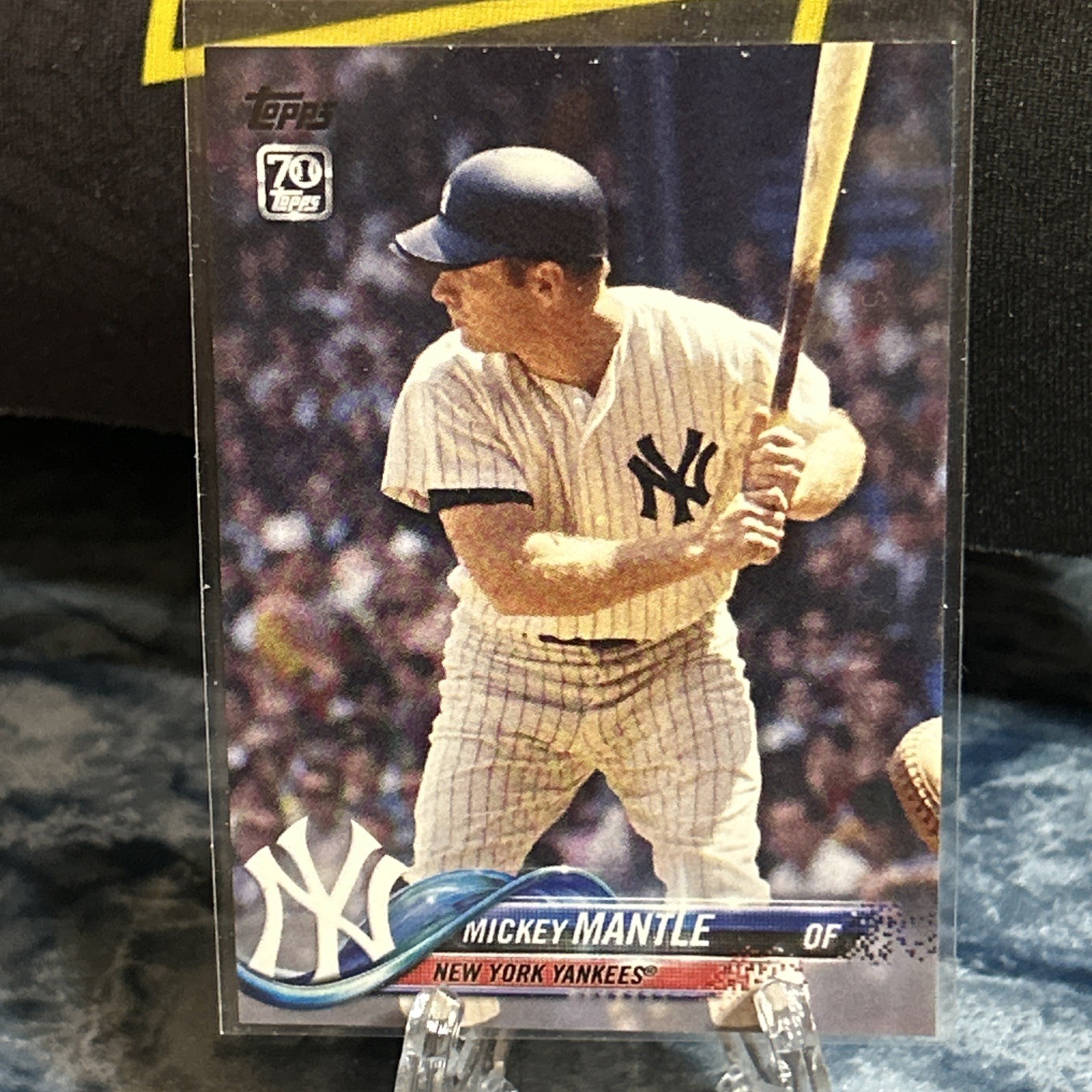 2021 Topps x Mickey Mantle Mickey Mantle #MM47 New York Yankees