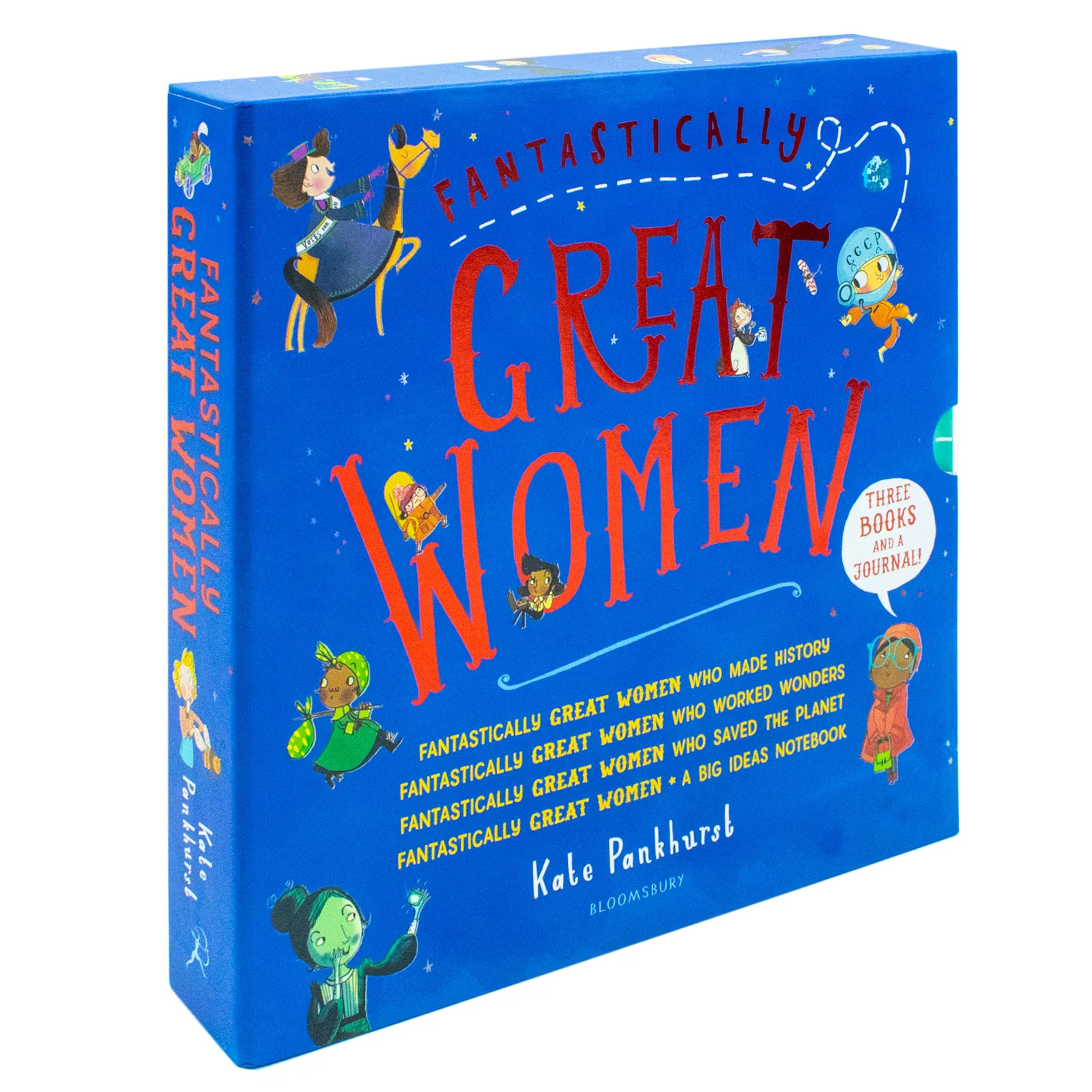 Fantastically Great Women 4 Books Collection Boxed Set By Kate  | Kate Pankhurst