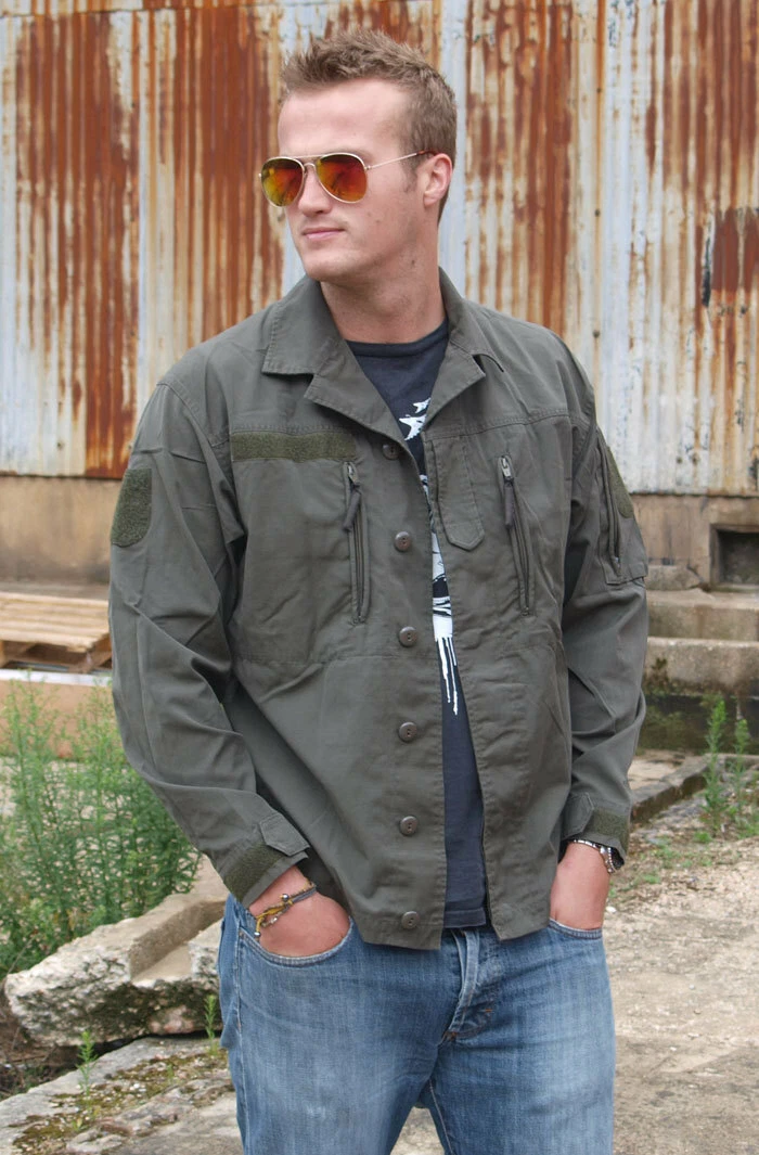 Combat jacket shop olive
