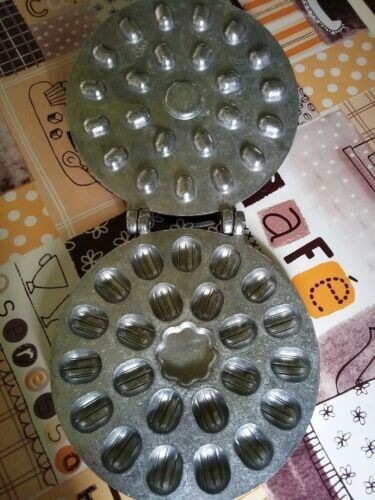 Ukrainian Oreshki Nuts 23 Mold Skillet Cookie Mold Pastry Oreshnitsa 23 wells - Picture 9 of 17