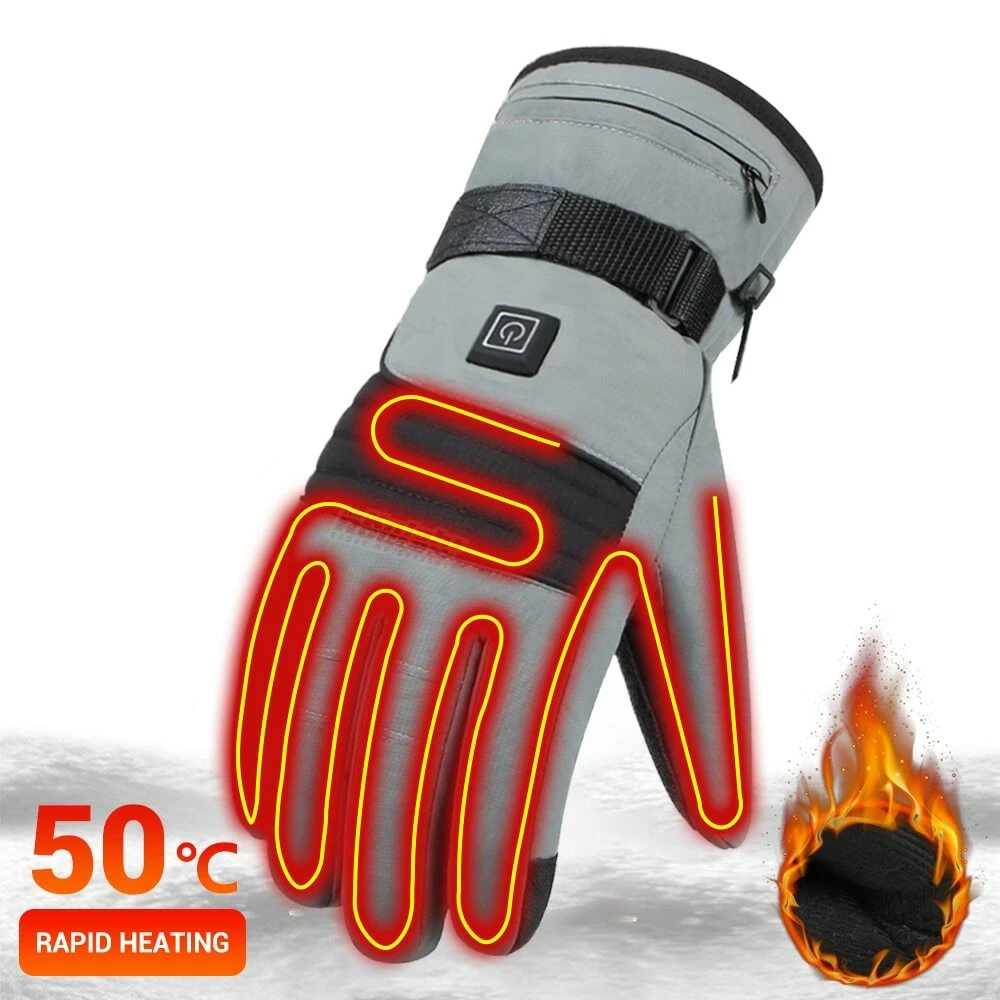 Winter Tactical Camping Hiking Heated Gloves Battery Powered Touch Screen Water-
Opens in a new wind