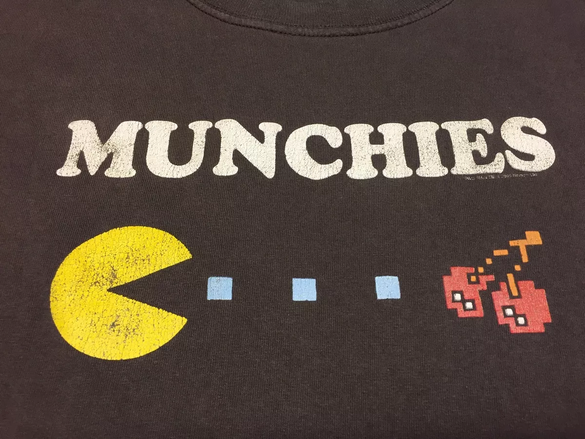 Pac Man Nintendo Atari 2xl T Shirt Video Game Ghost Toy NES Arcade Game  Munchies