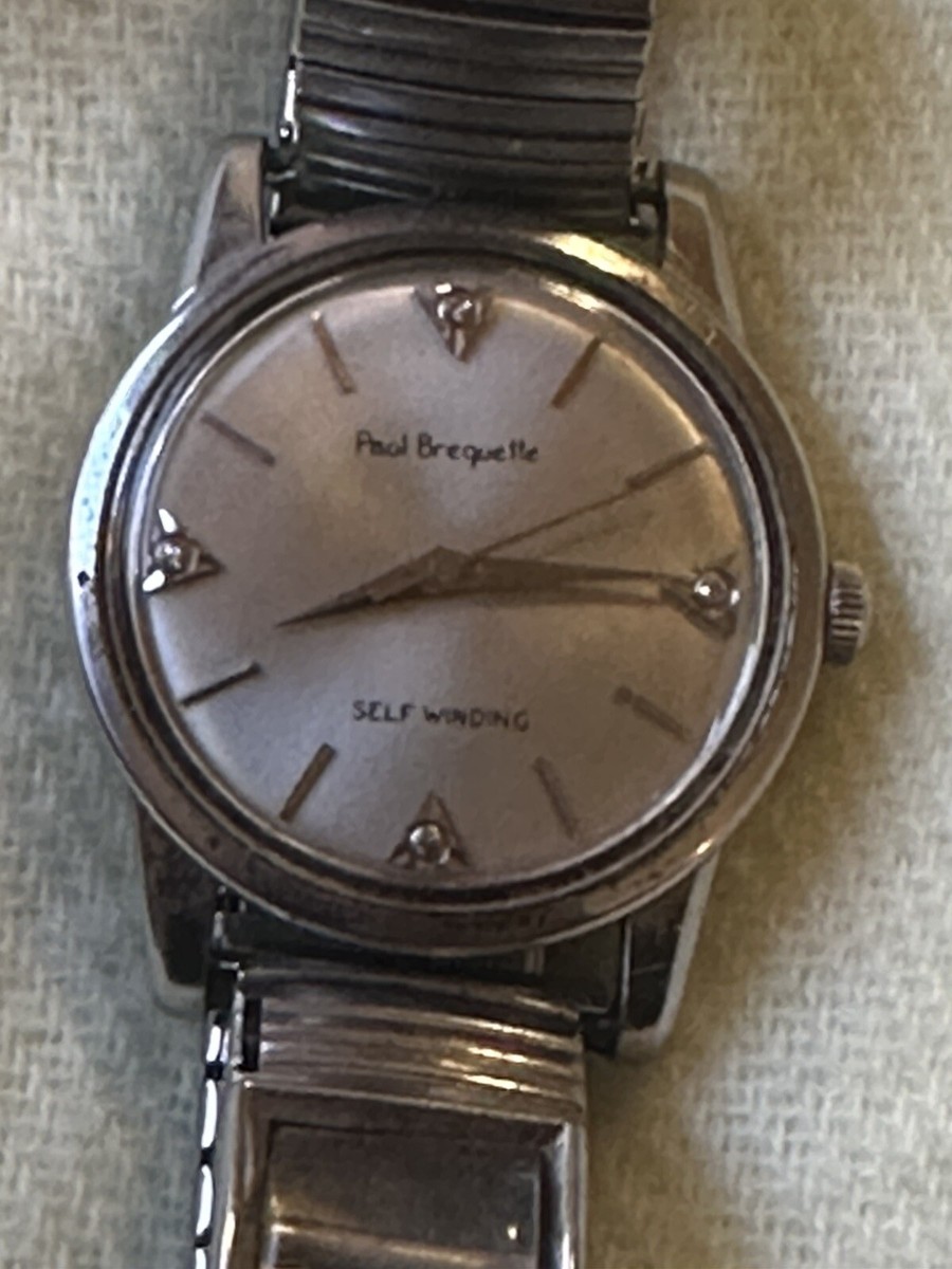 Vintage Paul Brequett Vintage Collectible Paul Brequette 17 Jewel Watch - Etsy main image 2