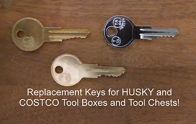 HUSKY Hammerhead R601-R620 Key Replacement Hammerhead, Toolbox R601-R620 Tool box key