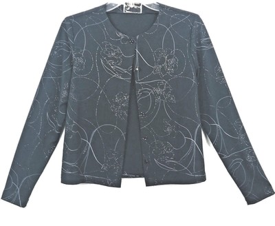 black evening jacket womens