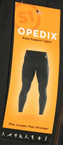 OPEDIX Knee-Action Tights Full Length Compression Support Ski Run Gym Men SMALL - Picture 7 of 15