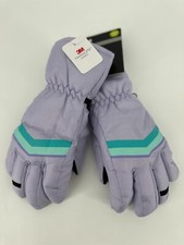 Weatherproof Ski Gloves Kids Small Medium Waterproof Thinsulate Purple Winter