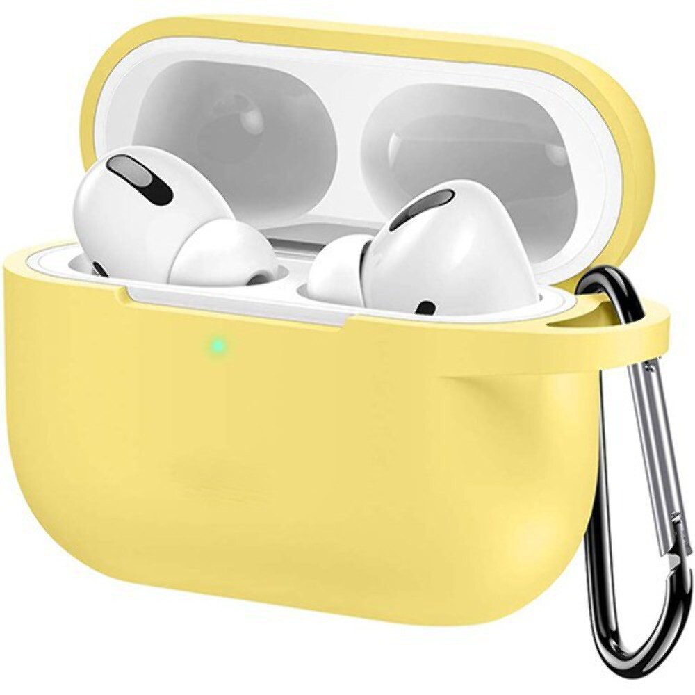 for AirPods Pro Silicone Case Cover YELLOW | eBay