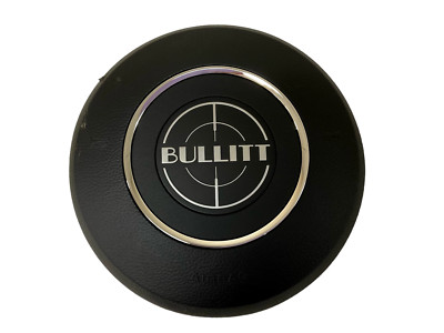 2018 19 20 2021 Ford Mustang GT BULLITT driver wheel airbag BLACK KR33-C699D88-B