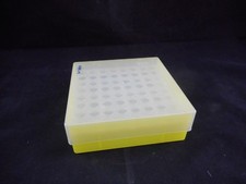 GLW Plastic Cryobox 130 x 130mm 8 x 8 Grid 64-Place 11mm Compartment Size B41